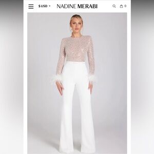 Nadine Merabi Amelia jumpsuit size S/M